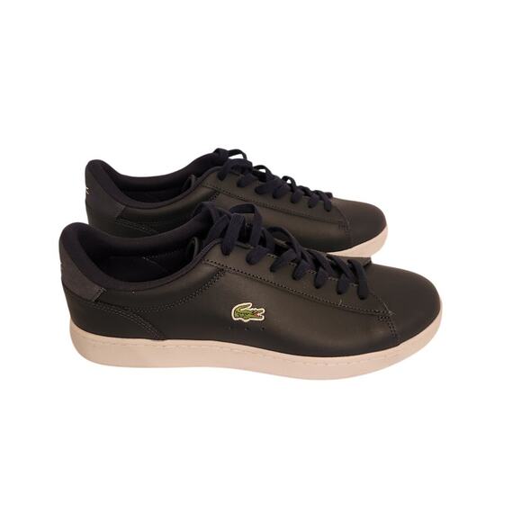 Lacoste Men\'s Carnaby Set Leather Sneakers Navy Blue 11.5 main image 7